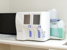 自動血球計数装置の写真